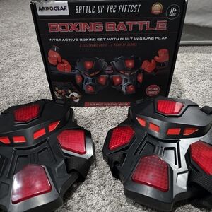 Interactive Boxing Battle Set - Black and Red